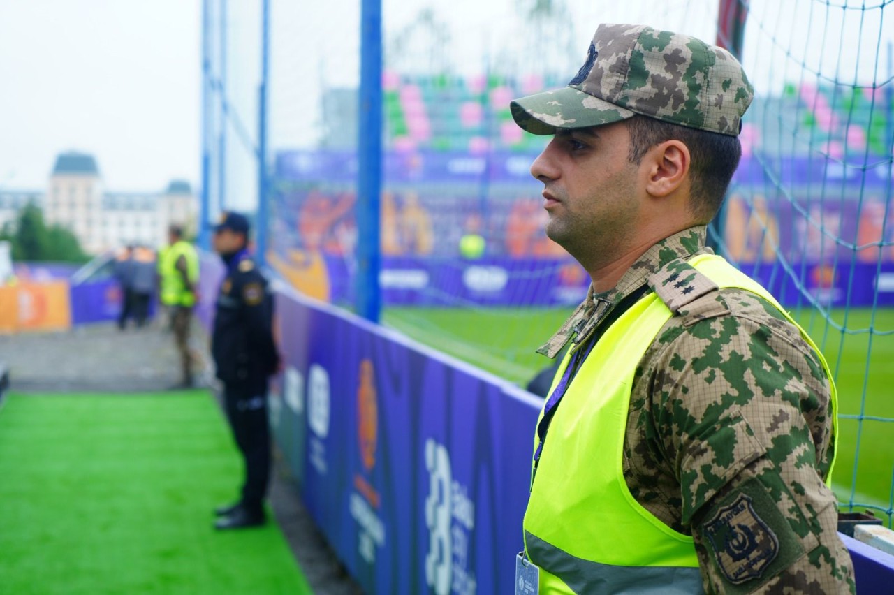 DİN-in əməkdaşları III MDB oyunları ilə bağlı fasiləsiz rejimdə çalışır - FOTOLAR