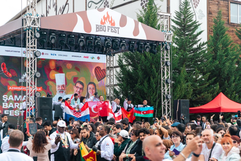 Barbekü Festivalından rəngarəng - FOTOLAR