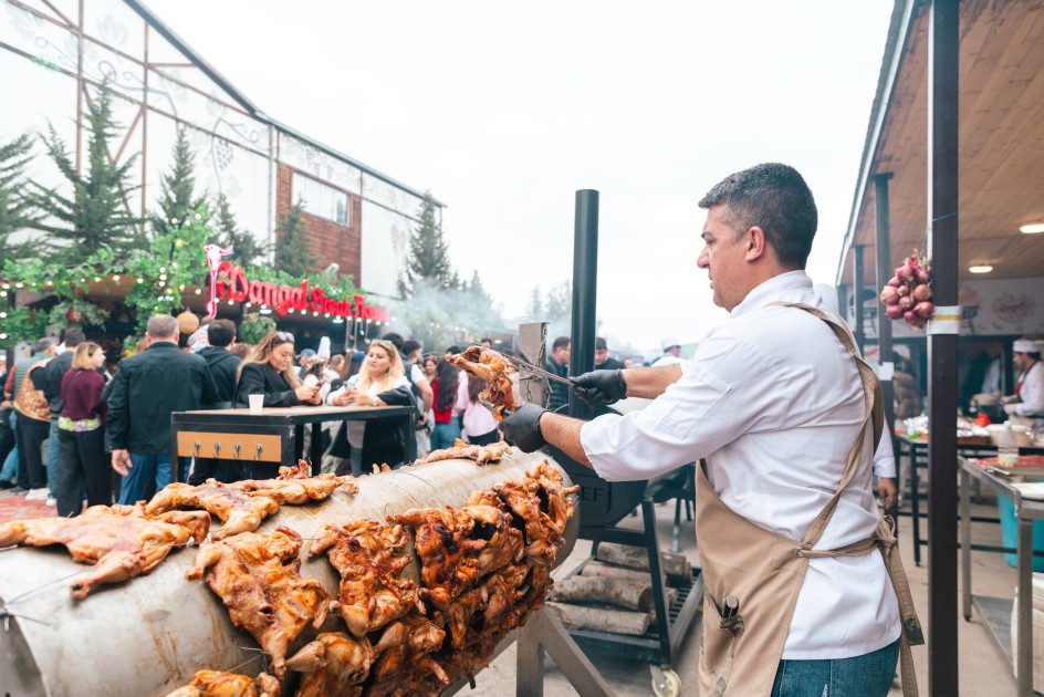 Barbekü Festivalından rəngarəng - FOTOLAR