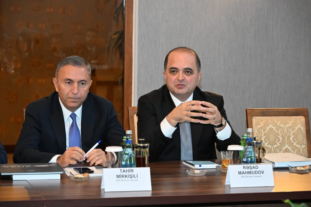 Layiqli Əmək Səfirləri ilə görüş keçirilib - FOTOLAR