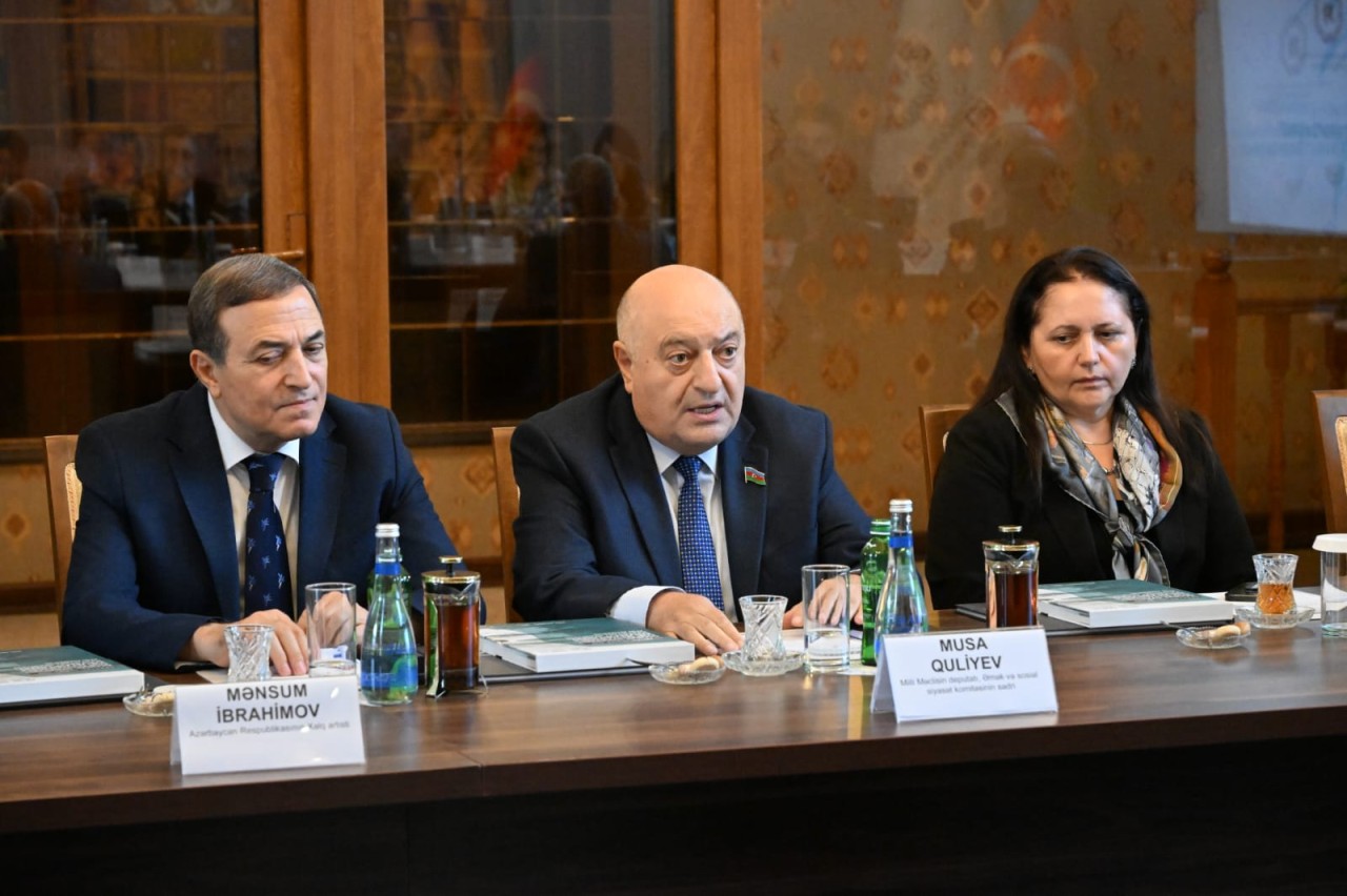Layiqli Əmək Səfirləri ilə görüş keçirilib - FOTOLAR
