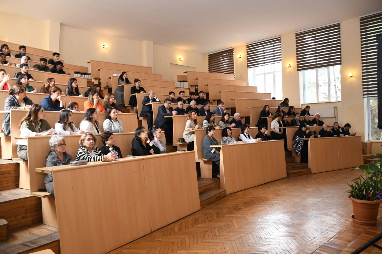 ADAU-da Azərbaycanın ilk qadın elmlər doktorunun 100 illik yubileyi qeyd olunub - FOTOLAR
