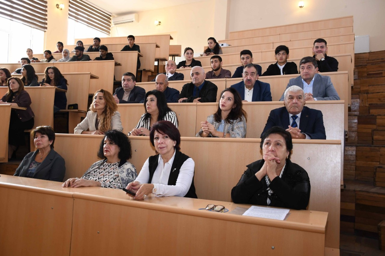 ADAU-da Azərbaycanın ilk qadın elmlər doktorunun 100 illik yubileyi qeyd olunub - FOTOLAR
