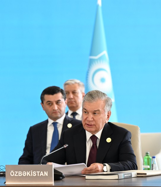 Prezident tədbirdə çıxış etdi - YENİLƏNİB (FOTOLAR)