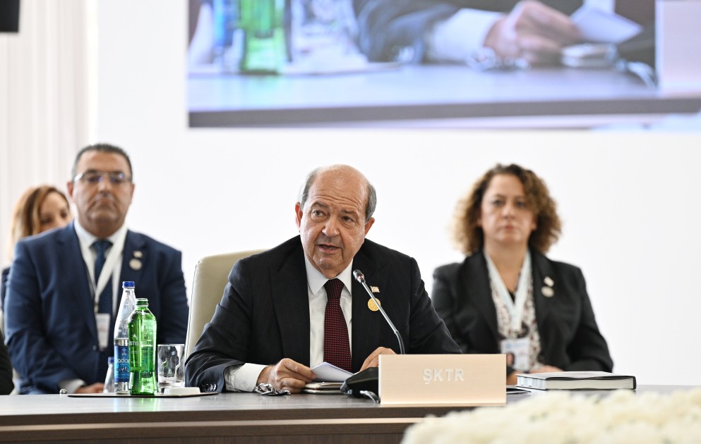 Prezident tədbirdə çıxış etdi - YENİLƏNİB (FOTOLAR)