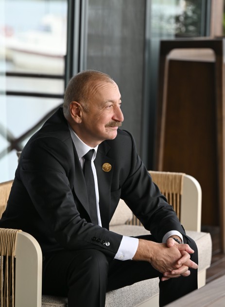 Qəbələdə liderlərin şərəfinə rəsmi nahar verildi - FOTOLAR