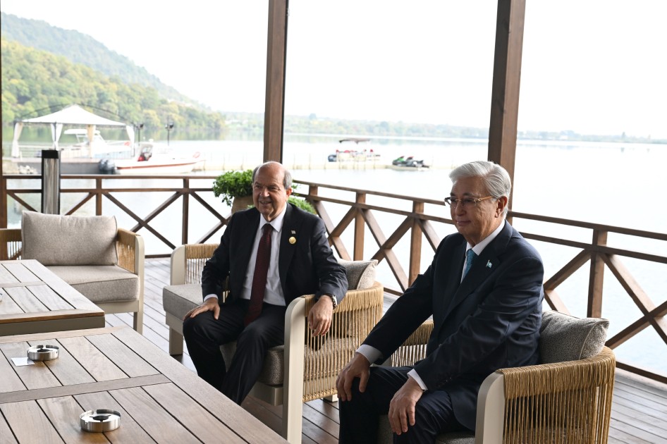 Qəbələdə liderlərin şərəfinə rəsmi nahar verildi - FOTOLAR