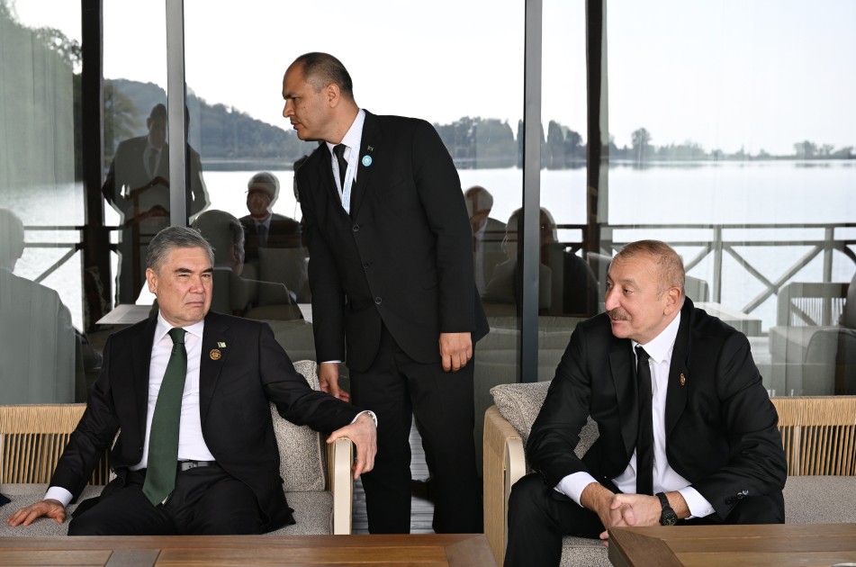 Qəbələdə liderlərin şərəfinə rəsmi nahar verildi - FOTOLAR