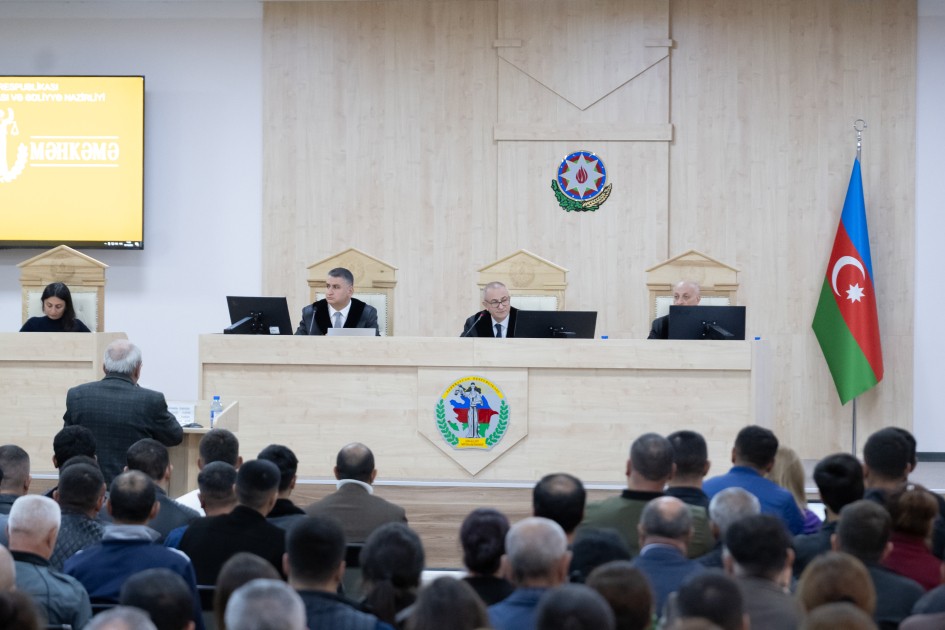 Vardanyan zərər verdikləri ilə üz-üzə - FOTOLAR