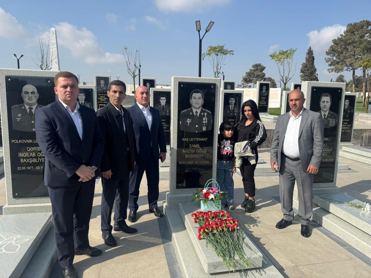 Şəhidlərin xatirəsi yad edildi - FOTOLAR