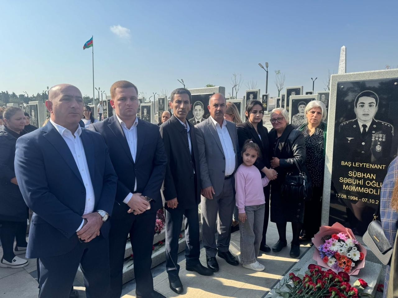 Şəhidlərin xatirəsi yad edildi - FOTOLAR