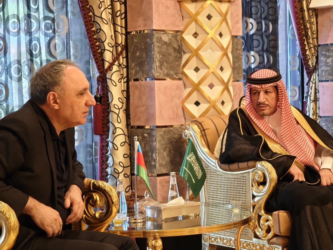 Baş prokuror Səudiyyə Ərəbistanında işgüzar səfərdədir - FOTOLAR