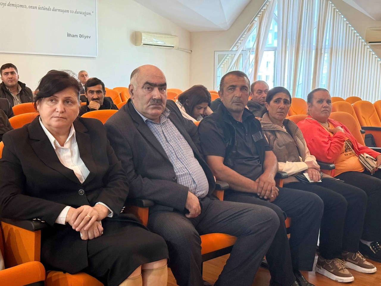 Keçmiş məcburi köçkünlər mina təhlükəsi ilə bağlı maarifləndirilib - FOTOLAR