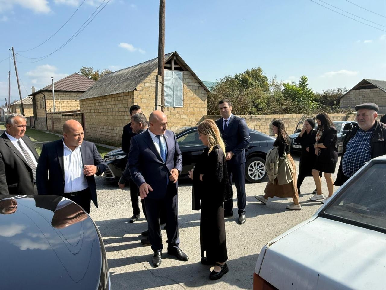 Deputat Asif Əsgərov Zaqatalada şəhidin anım mərasimində iştirak edib - FOTOLAR