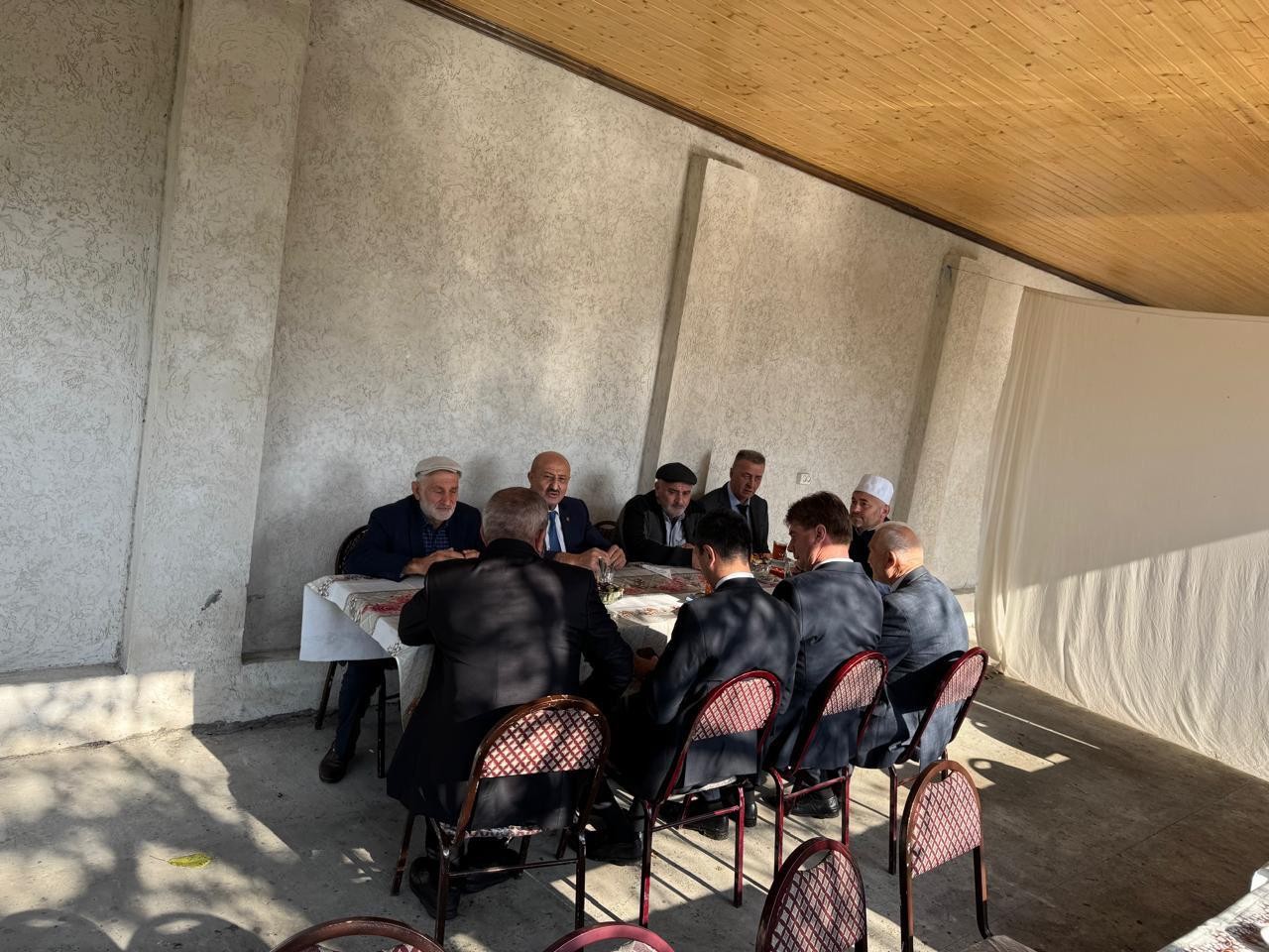 Deputat Asif Əsgərov Zaqatalada şəhidin anım mərasimində iştirak edib - FOTOLAR