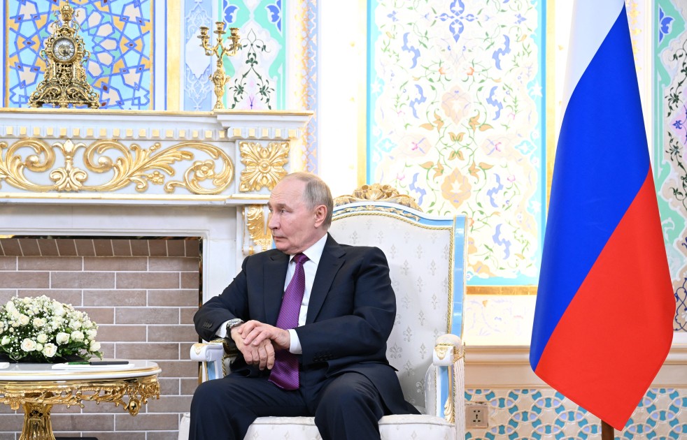 İlham Əliyevlə Putinin görüşü keçirildi - VİDEO (YENİLƏNİB)