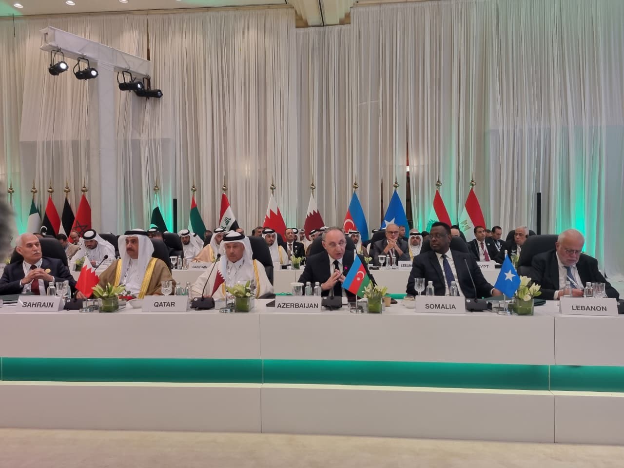 Kamran Əliyev Səudiyyə Ərəbistanında görüşlər keçirdi - FOTOLAR