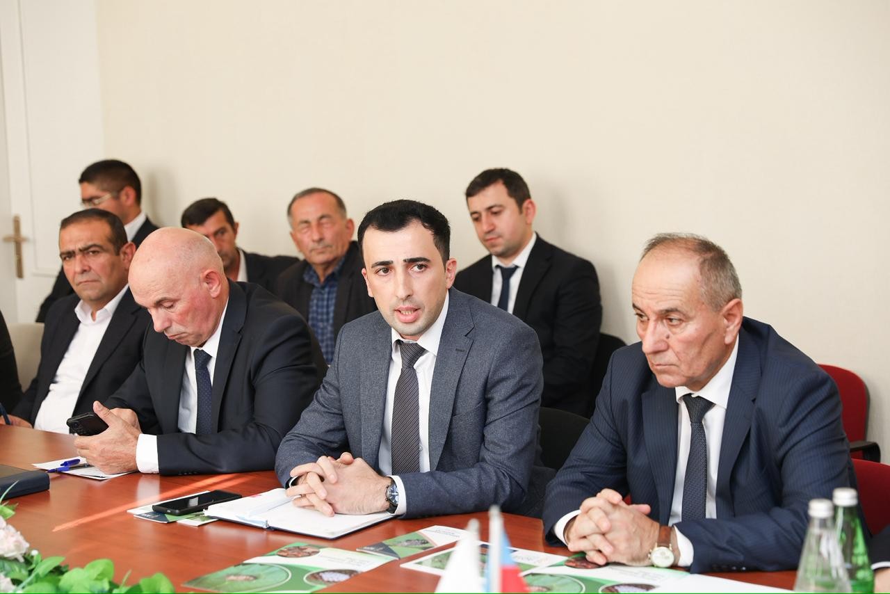 Balakəndə Qəhvəyi mərmər bağacığı ilə bağlı iclas keçirildi - FOTOLAR