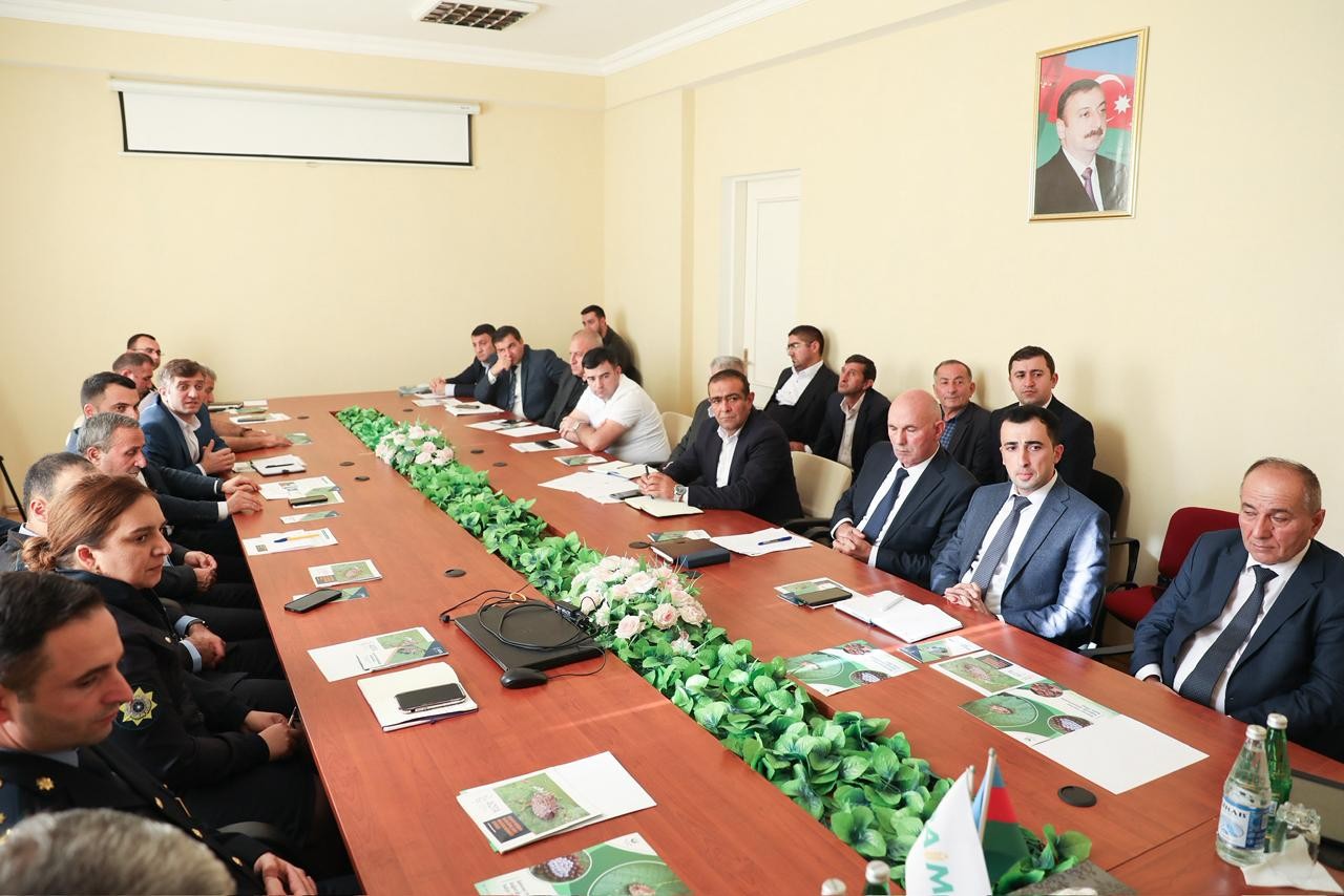 Balakəndə Qəhvəyi mərmər bağacığı ilə bağlı iclas keçirildi - FOTOLAR