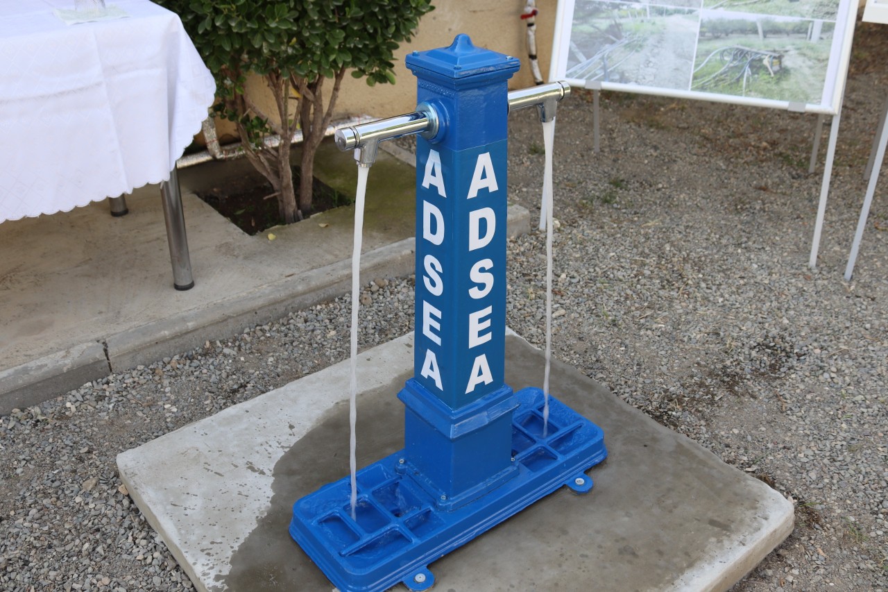 ADSEA tərəfindən daha bir kənd içməli su ilə təmin olundu - FOTOLAR