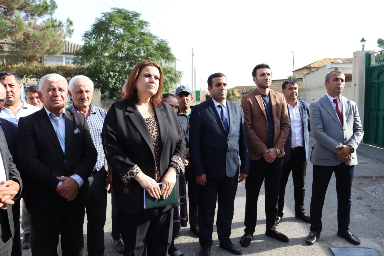 ADSEA tərəfindən daha bir kənd içməli su ilə təmin olundu - FOTOLAR