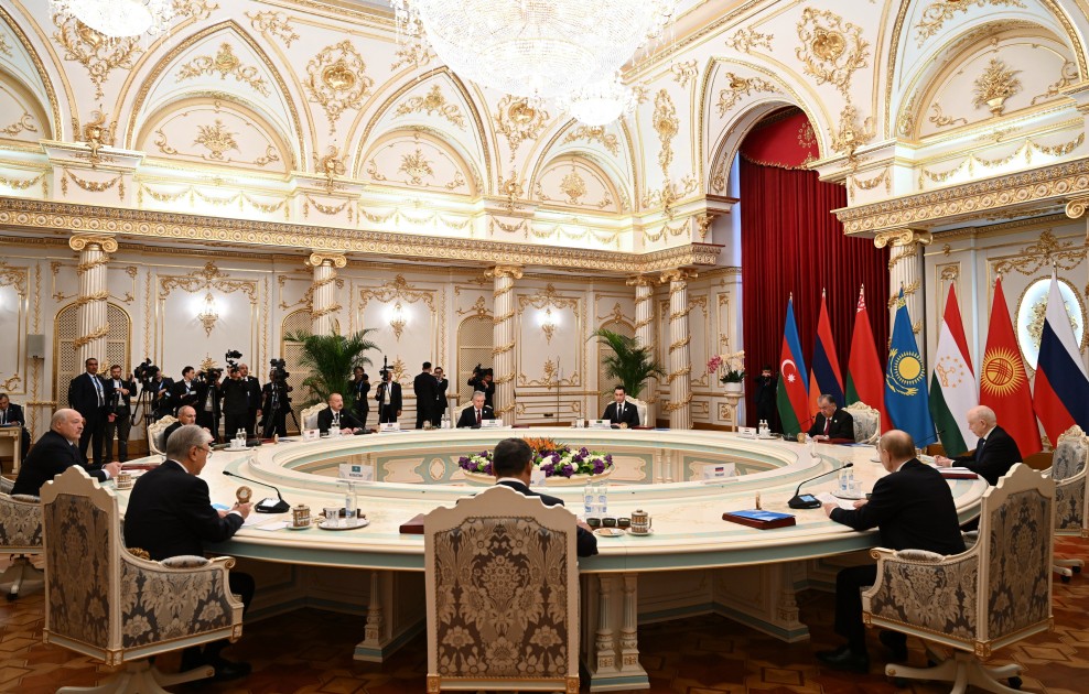 Prezident MDB liderlərinin iclasında çıxış etdi - Tam mətn (FOTOLAR/YENİLƏNİB)