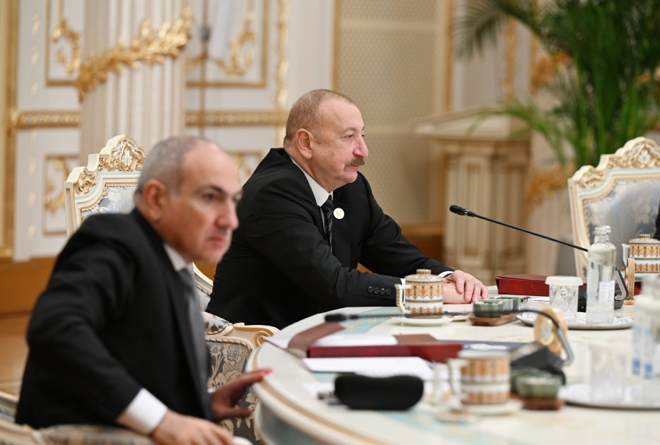 Prezident MDB liderlərinin iclasında çıxış etdi - Tam mətn (FOTOLAR/YENİLƏNİB)