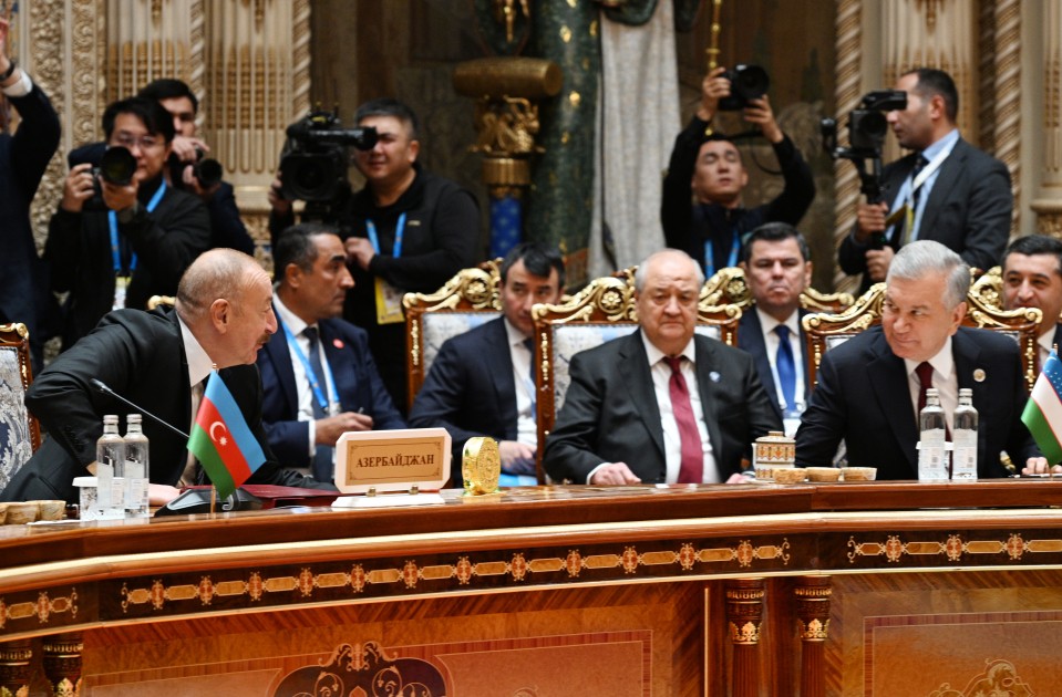 İlham Əliyev MDB Dövlət Başçıları Şurasının geniş tərkibdə iclasında - FOTOLAR (YENİLƏNİB)