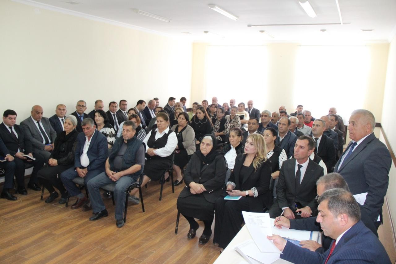 Məhərrəm Quliyev Tatarlı kəndində səyyar qəbul keçirdi - FOTOLAR