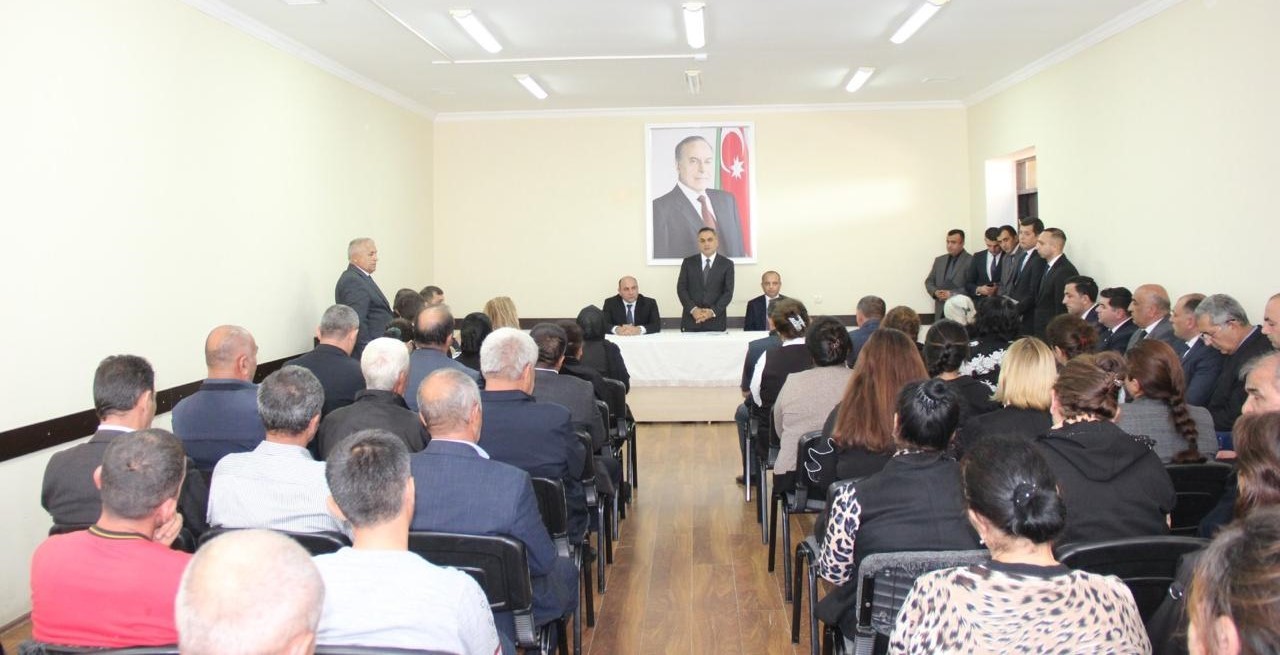 Məhərrəm Quliyev Tatarlı kəndində səyyar qəbul keçirdi - FOTOLAR