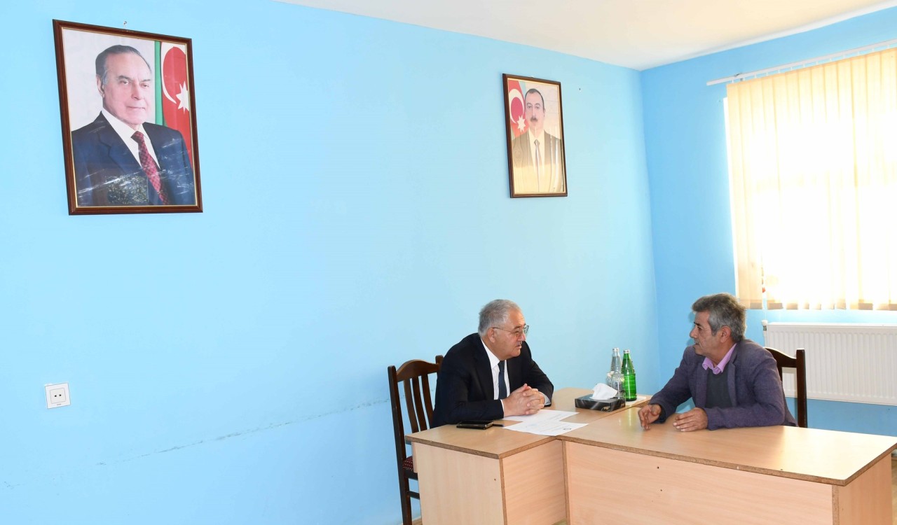 Vaqif Həsənovun növbəti səyyar qəbul-görüşü keçirilib - FOTOLAR