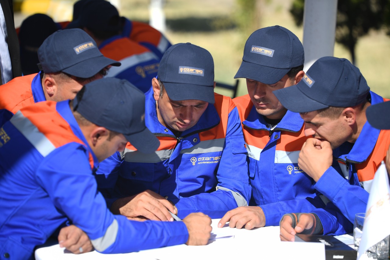 “Azərişığ”ın təşkil etdiyi Peşə Ustalığı Yarışlarının 10-cu finalçısı bəlli olub - FOTOLAR