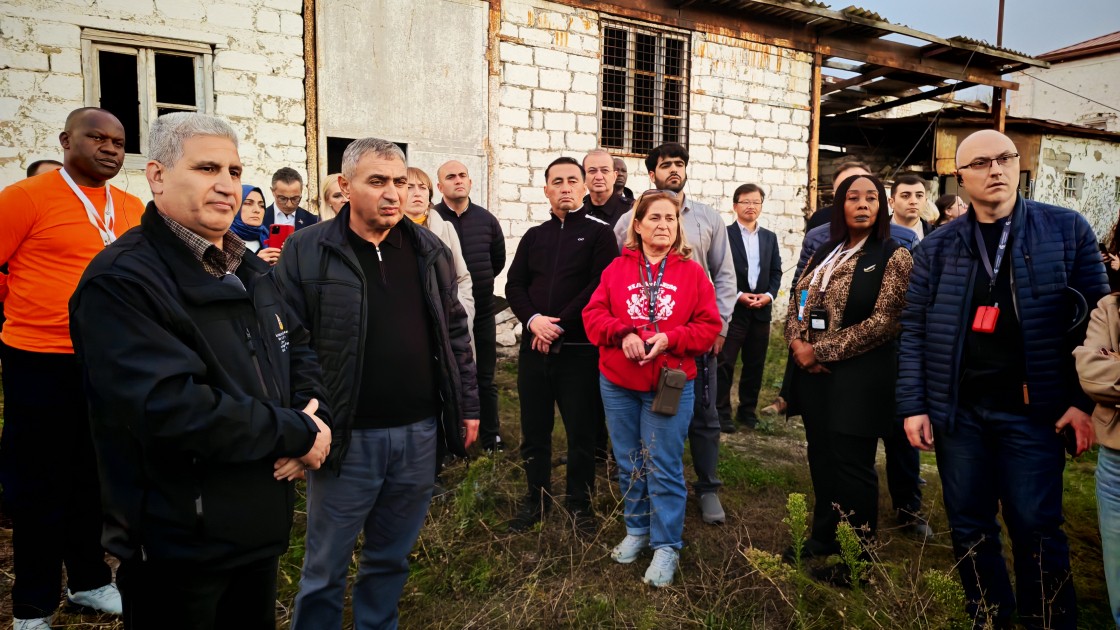 Beynəlxalq konfransın iştirakçıları Şuşa həbsxanasında - FOTOLAR