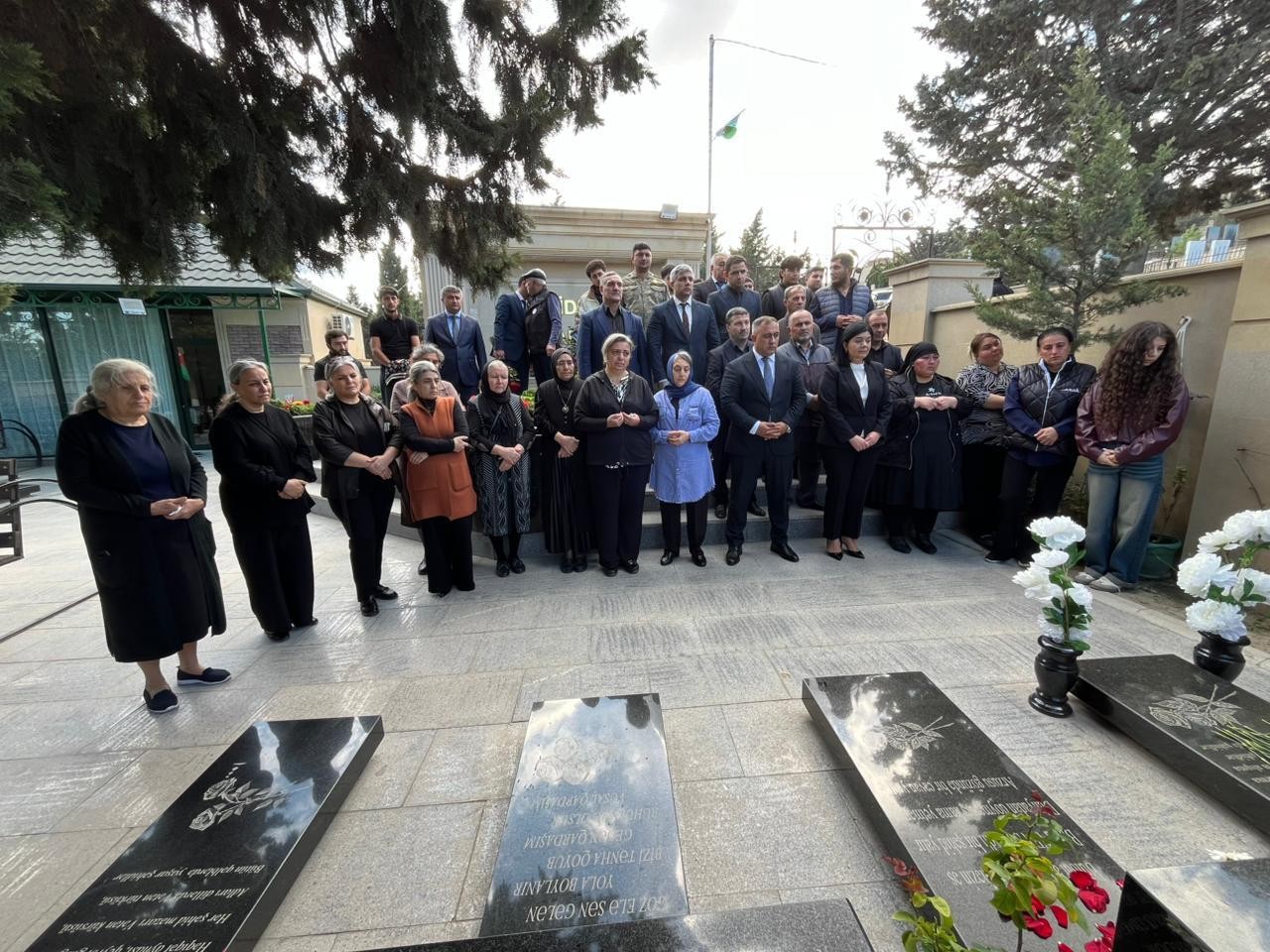 Abşeronda şəhidlərin anım günləri qeyd edilib - FOTOLAR