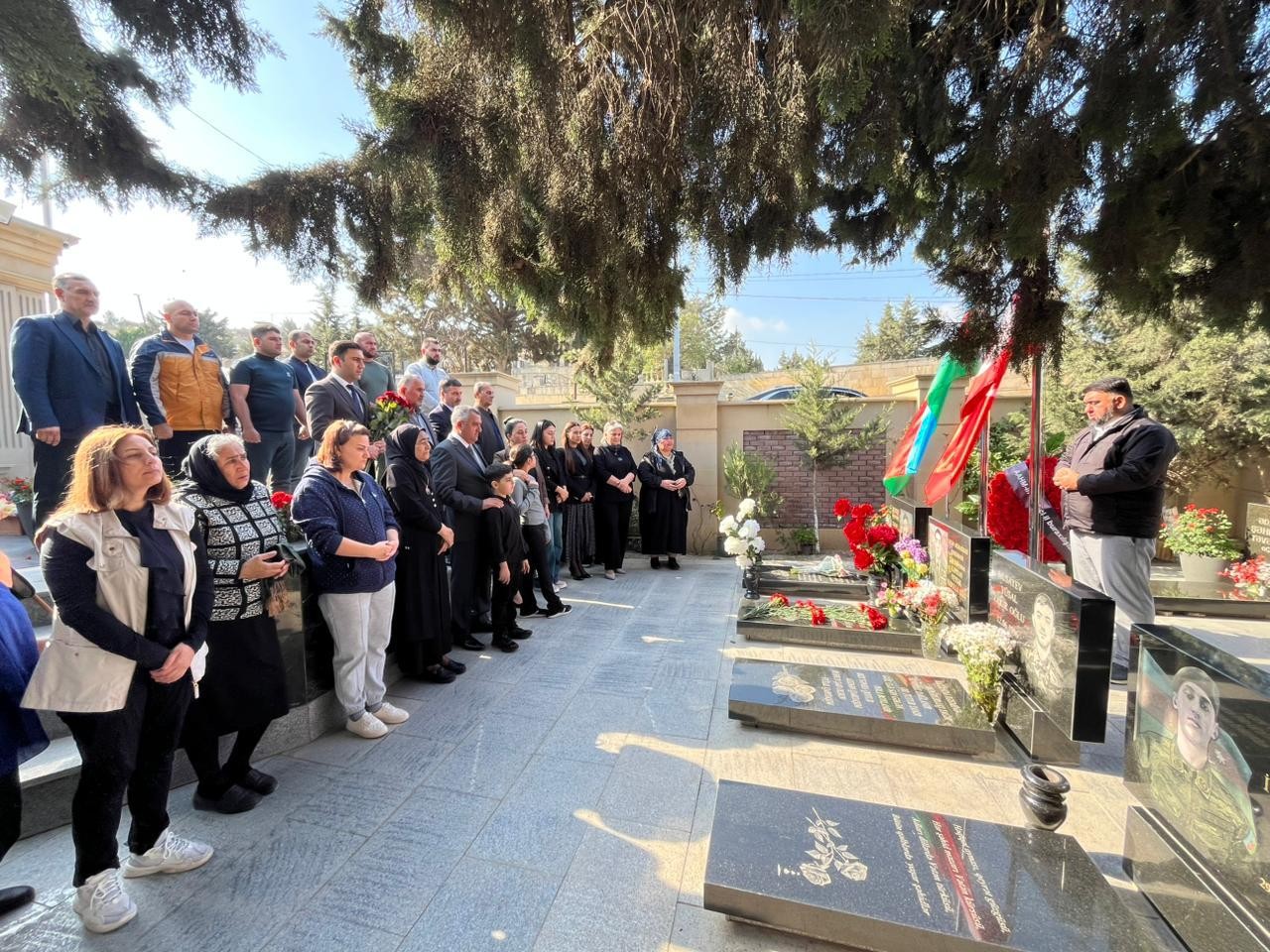 Abşeronda şəhidlərin anım günləri qeyd edilib - FOTOLAR