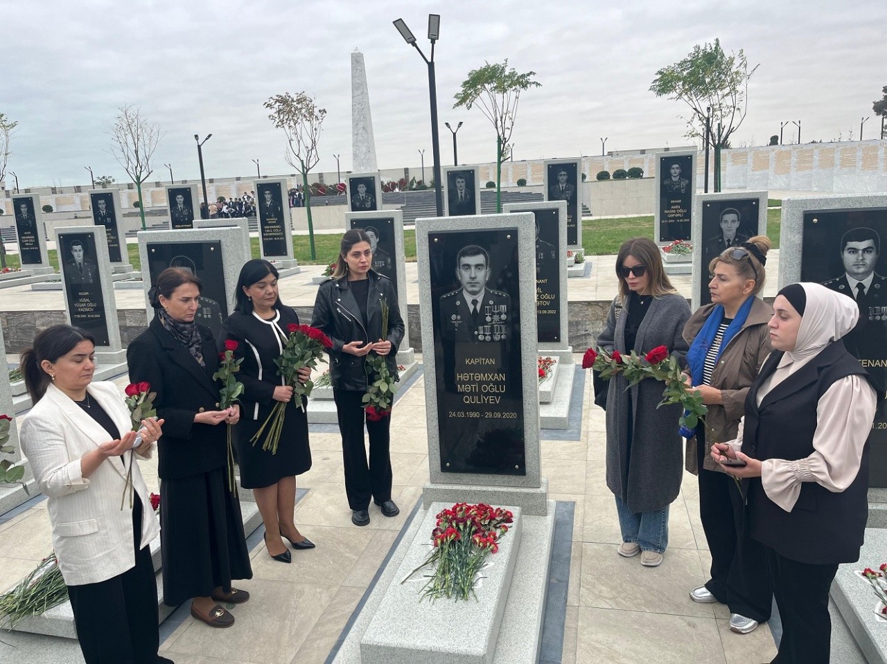 Abşeronda şəhidlərin anım günləri qeyd edilib - FOTOLAR