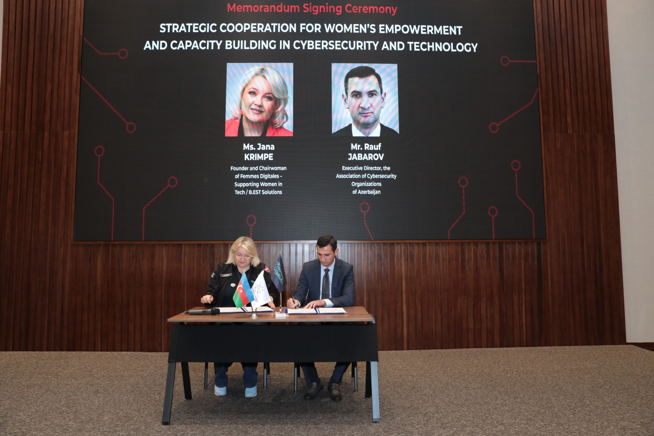 Bakıda “Women in Cyber” Beynəlxalq Konfransı keçirilir - FOTOLAR