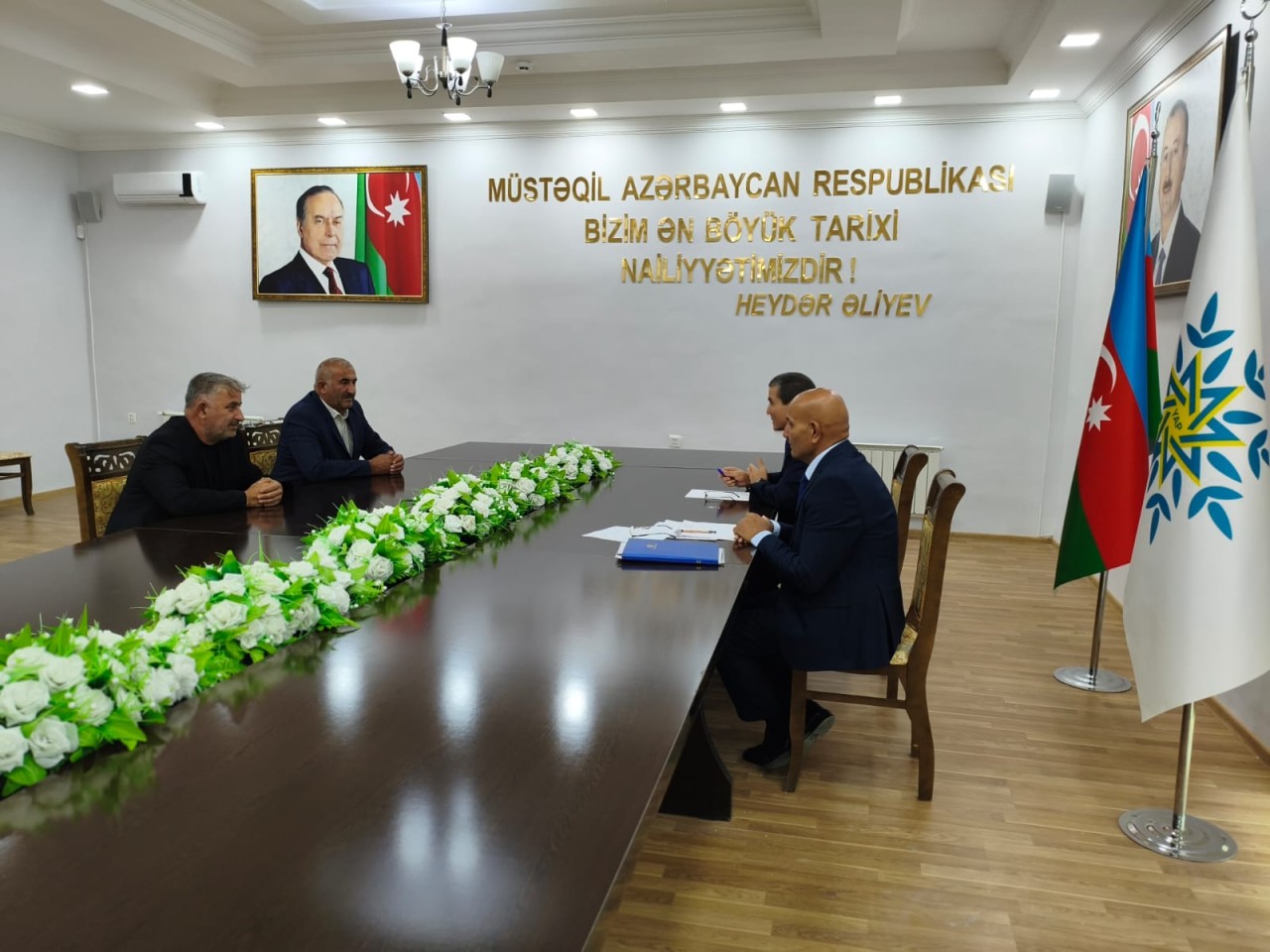 Deputat Bədəl Bədəlovun seçicilərlə növbəti görüşü - FOTOLAR