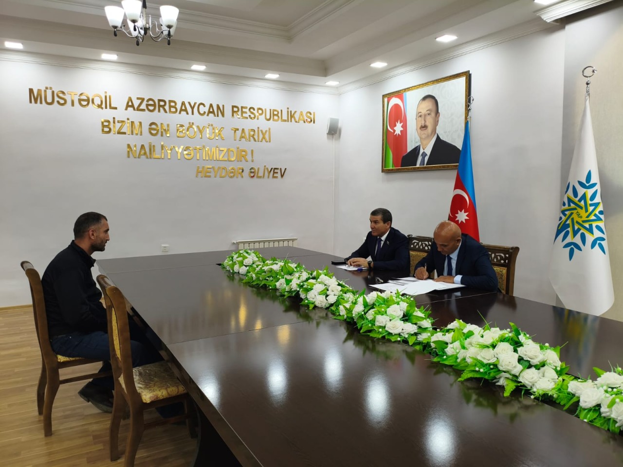 Deputat Bədəl Bədəlovun seçicilərlə növbəti görüşü - FOTOLAR