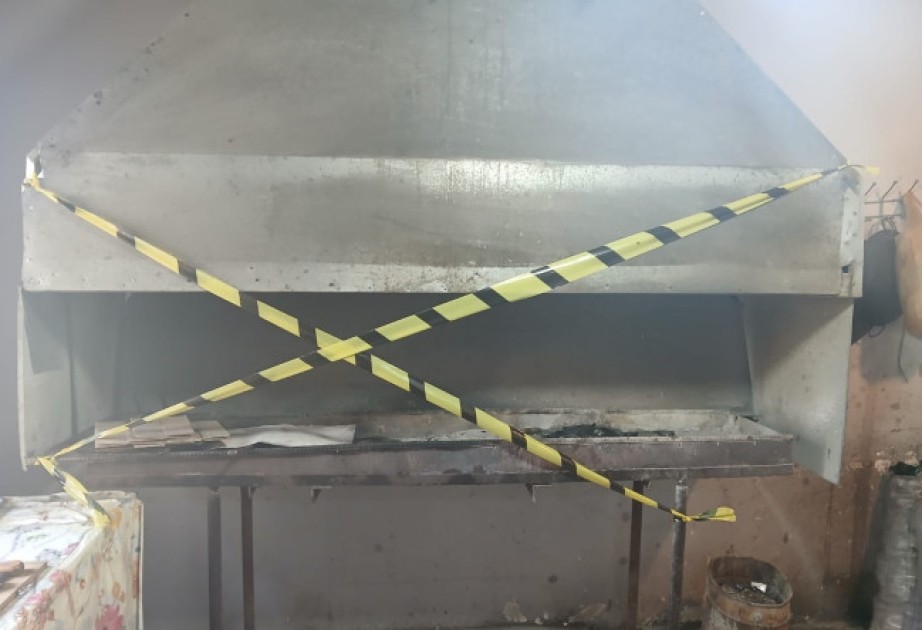 "Orxan" kafesində nöqsanlar aşkarlandı - FOTO