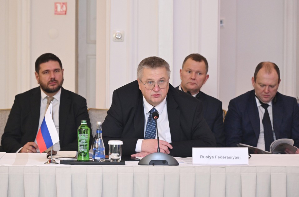 Bakıda Azərbaycan-İran-Rusiya üçtərəfli görüşü keçirilib - YENİLƏNİB (FOTOLAR)