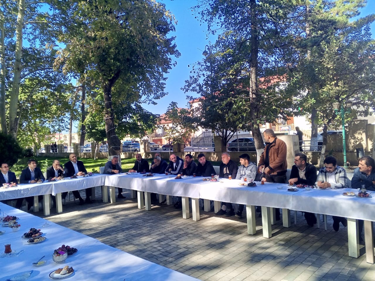 Seymur Orucov növbəti dəfə qazilərlə görüş keçirdi - FOTOLAR