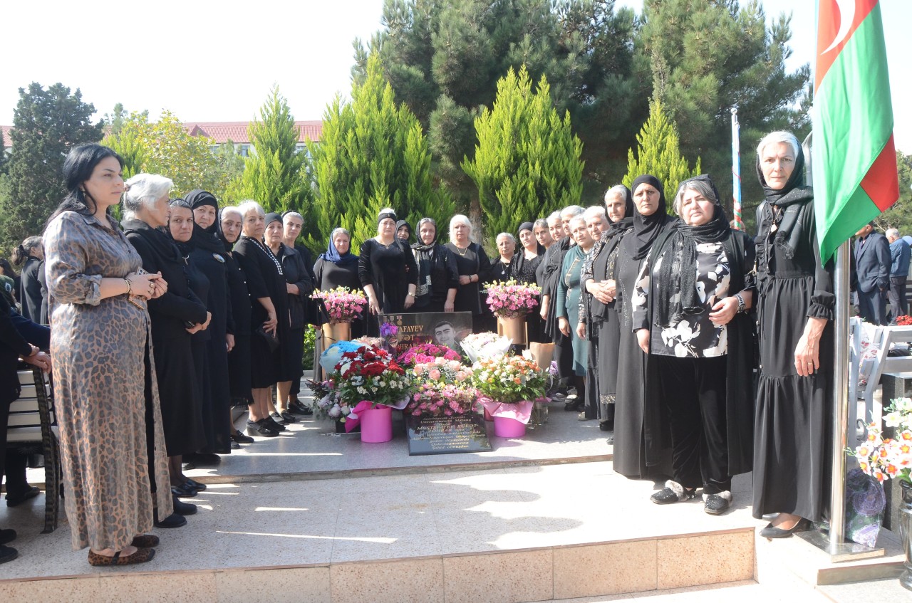 Şəhid Rüfət Mustafayevin anım günü qeyd olundu - FOTOLAR