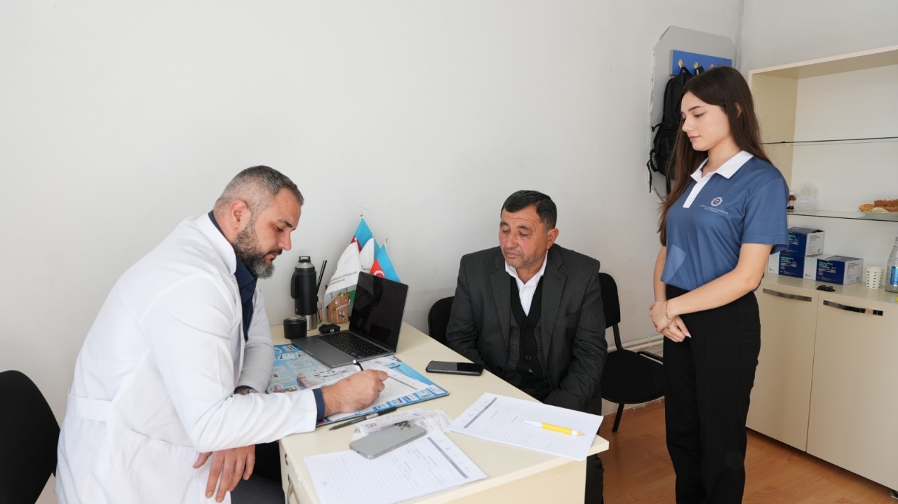 “Həmkardan həmkara qayğı ilə” Gədəbəydə - FOTOLAR