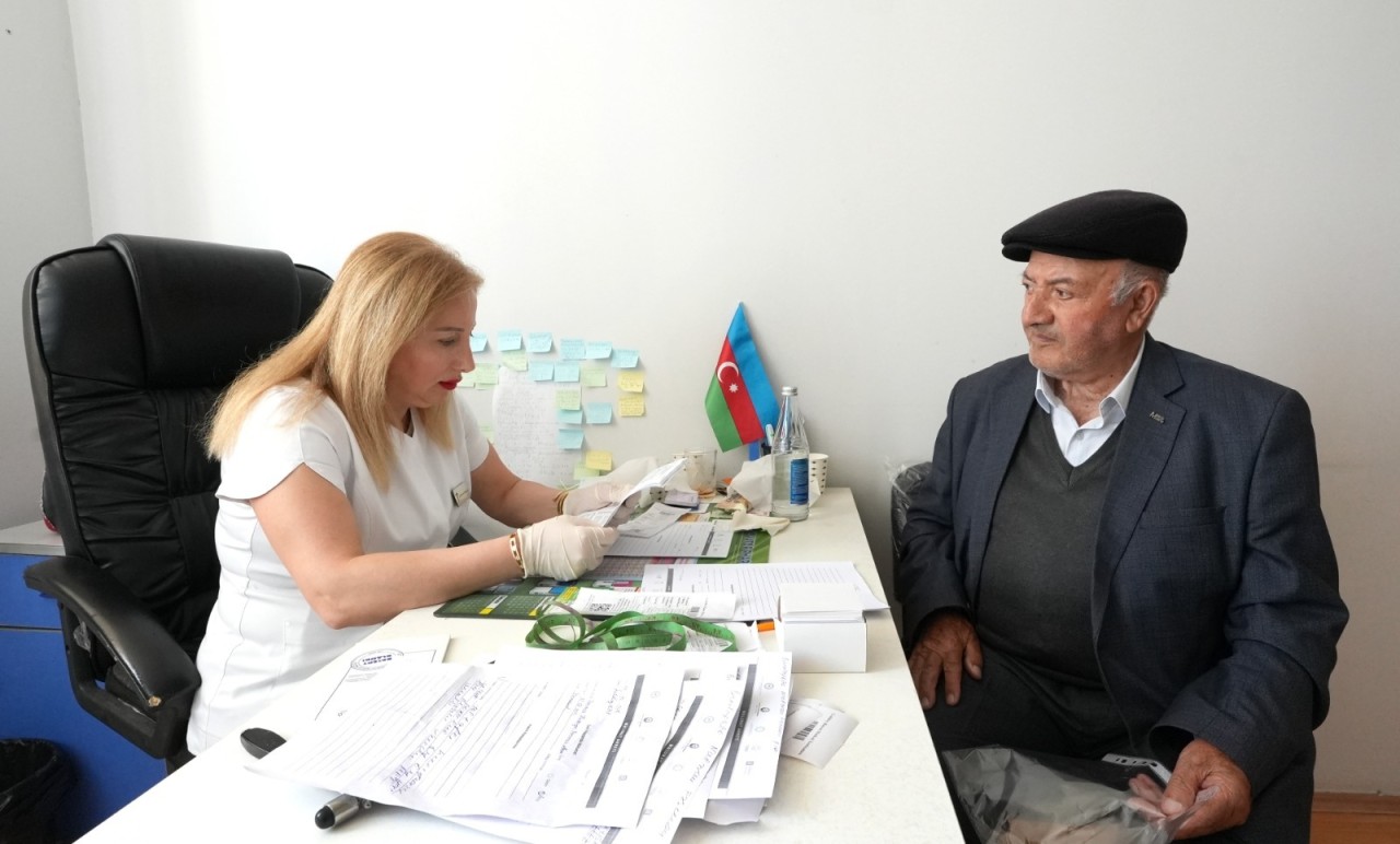 “Həmkardan həmkara qayğı ilə” Gədəbəydə - FOTOLAR