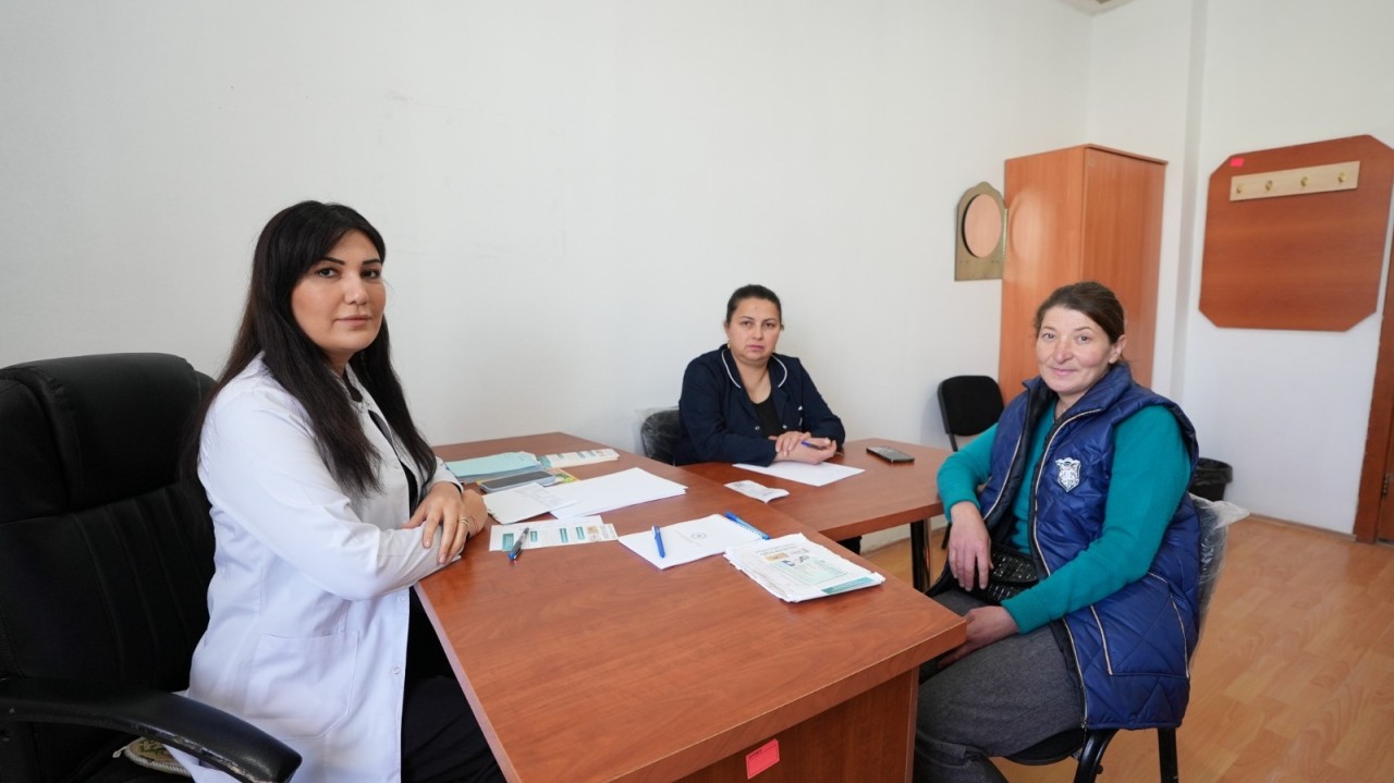 “Həmkardan həmkara qayğı ilə” Gədəbəydə - FOTOLAR