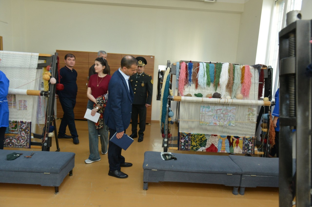 Tacikistan nümayəndə heyəti Azərbaycanın penitensiar və probasiya təcrübəsi ilə tanış oldu - FOTOLAR