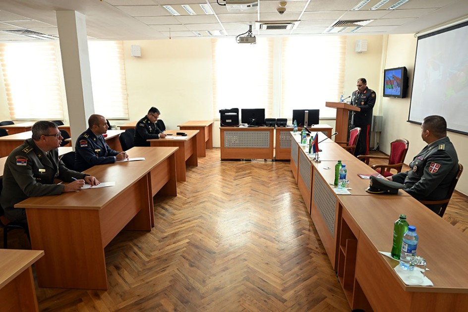 Serbiyanın Müdafiə Nazirliyinin nümayəndə heyəti Azərbaycandadır - FOTOLAR