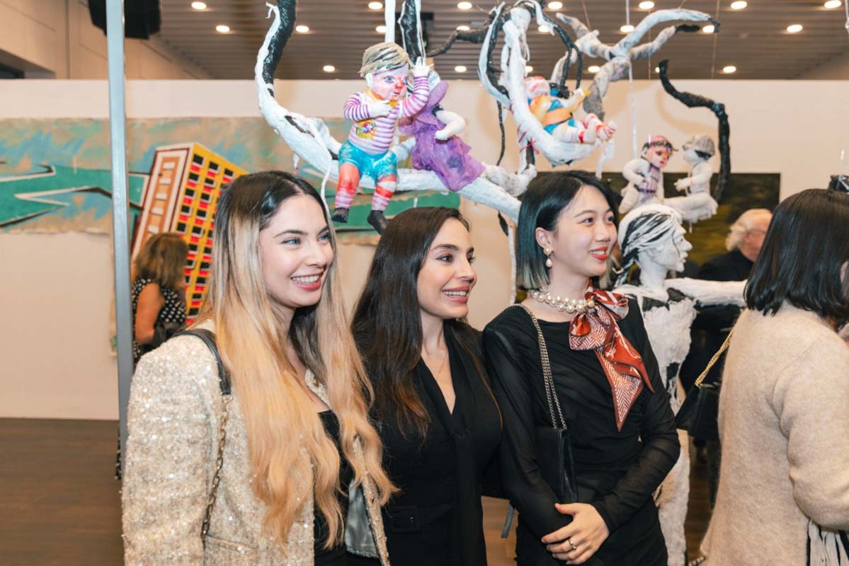 Leyla və Arzu Əliyevalar Berlində sərgidə iştirak etdi - FOTOLAR