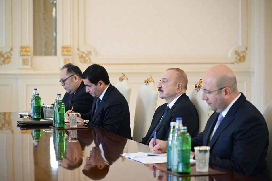 Prezident Anaklaudia Rossbaxı qəbul etdi - FOTOLAR